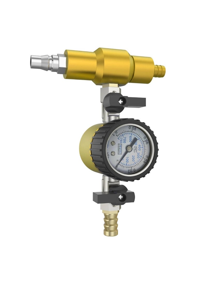 أوتول مجموعة AUTOOL MMT239 لفحص ضغط وملء نظام تبريد السيارات بالتفريغ مع 3 محولات - Image 1